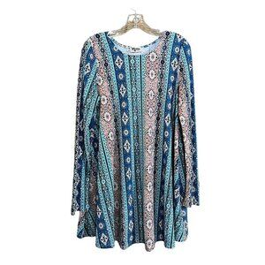 Show Me your Mumu Women's Long Sleeve Short Dress